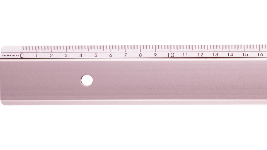 Holzlineal 50 Cm Von Rumold - Natur Holz Mit Mm-Teilung