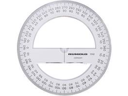 RUMOLD Schulwinkelmesser 10 cm - 360°