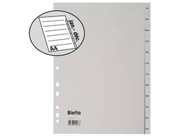 Répertoires Biella en PP, format A4, gris