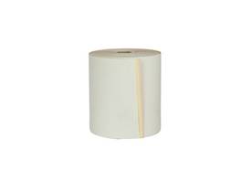 Rouleau de caisse, 3 couches, blanc, jaune, rose, 76x70x12 mm
