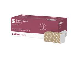 SATINO Papierhandtücher HiLine C-Falz, 2-lagig, hochweiss