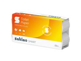 SATINO Smart Papier toilette recycling, 3 couches, 8 roleaux