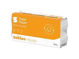 SATINO WC-Papier Hicycle Recycling 3-lagig, 8 Rollen