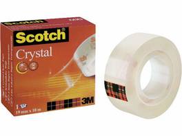 SCOTCH Crystal Tape 600 19mmx10m