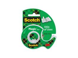 SCOTCH Magic Tape 810, 19mm x 15m + dérouler