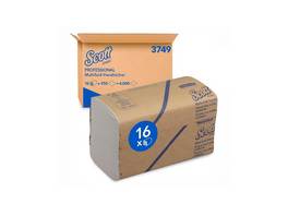 SCOTT Essuie-mains en papier pliage W, 1 couche, blanc