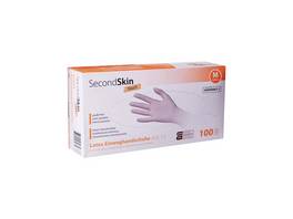 SECONDSKIN Gants en latex Touch taille M, 100 pièces