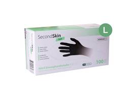 SECONDSKIN Gants en nitrile Style taille L, 100 pièces