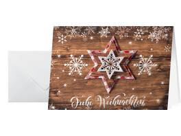 SIGEL DS054 Weihnachts-Karte/Couvert A6/A5