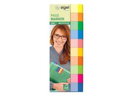 SIGEL Haftstreifen 10 x 50 Blatt