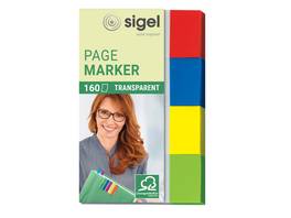 SIGEL Haftstreifen 4 x 40 Blatt