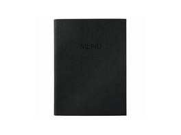 SIGEL Porte-menu - avec reliure élastique - pour 8 pages - avec reliure élastiqu