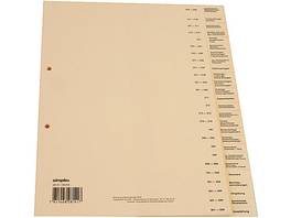 SIMPLEX Register 26-teilig Bauabrechnung