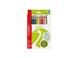 STABILO Crayon de couleur Green Trio