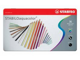 STABILO Farbstift aquacolor 2.8 mm - 36 Stück