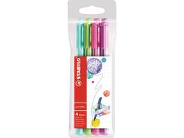 STABILO Fineliner pointMax 0,8 mm - 4 pcs.