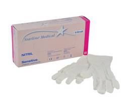 STARLINE MEDICAL Nitrilhandschuhe Sensitive Gr. XS, 100 Stück