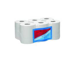 STARLINE Papierwischtücher Midi 1-lagig, 6 Rollen