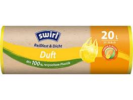 SWIRL Duft-Müllbeutel Lemon-Melon 20 L, 25 Stück