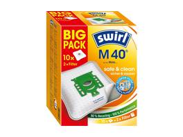SWIRL Sac aspirateur M 40 EcoPor Big Pack 10 pièces