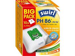 SWIRL Sac aspirateur PH 86/96 EcoPor Big Pack 10 pièces