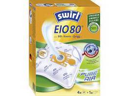 SWIRL Sacs aspirateur EIO 80 EcoPor 4 pièces
