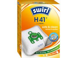 SWIRL Sacs aspirateur H 41 EcoPor 4 pièces