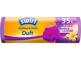 SWIRL Sacs poubelle parfumés 35 L, 9 pièces