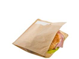 Sandwichbeutel mit Serviettenfach