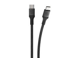 Scosche Câble USB-C vers USB-C de haute qualité (Charge & Sync, 15W) en matériau résistant à la déchirure