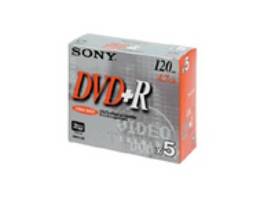 Sony DVD 4,7 Go seulement 1x inscriptible, lisible aussi souvent que vous le souhaitez, écrin