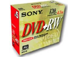 Sony DVD-RW 4,7 Go réinscriptible, boîtier bijou