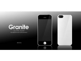 Suite. Coque rigide ultra fine pour iPhone 5 / 5S / SE - Blanc