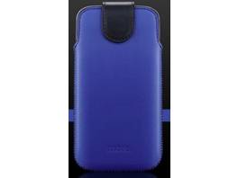 Suite. Pochette pour Samsung Galaxy S4 - Bleu-Noir