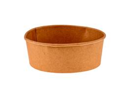 Suppenbecher aus Karton, braun, 1100 ml 184 cm D 66 mm hoch