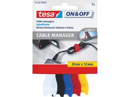 TESA Att.-câbles on&off 12mmx20cm