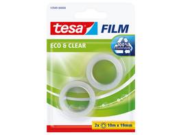 TESA Klebeband eco & clear 19mmx10m
