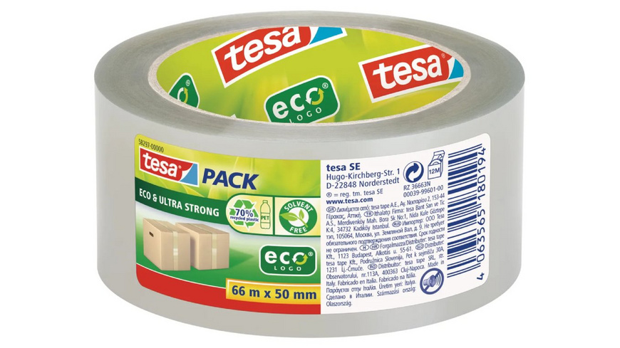 Nastro Di Imballaggio Tesapack 66M X 50Mm Trasparente 58142 (6