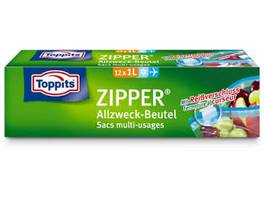 TOPPITS Allzweck-Beutel Zipper 3 L