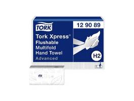 TORK Essuie-mains en papier Advanced pliage Z, 2 couches, blanc