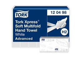 TORK Essuie-mains en papier Xpress Advanced pliage Z, 2 couches, blanc