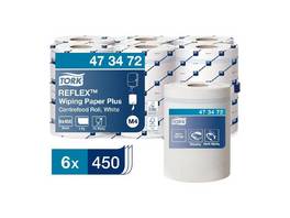 TORK Papier d'essuyage Reflex Midi 1 couche, 6 rouleaux