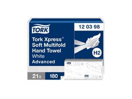 TORK Papierhandtücher Xpress Advanced Z-Falz, 2-lagig, weiss