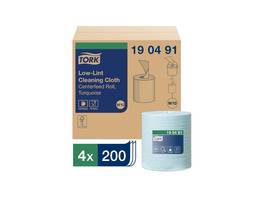 TORK Reinigungstücher Premium fusselarm 1-lagig, 4 Rollen