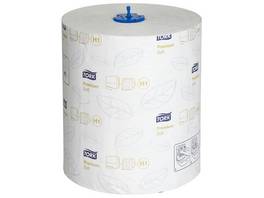 TORK Rouleaux d'essuie-mains en papier Premium Matic Soft 2 couches, 6 rouleaux