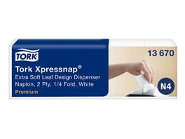 TORK Serviettes pour distributeur Xpressnap Extra Soft 2 couches 4'000 pièces
