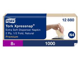 TORK Spenderservietten Xpressnap Extra Soft 2-lagig 8'000 Stück
