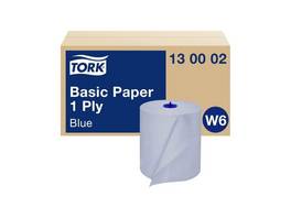 TORK Universal Papierwischtuchrolle 1-lagig, blau, 6 Stk.