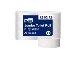 TORK WC-Papier Advanced Jumbo 2-lagig, 6 Rollen