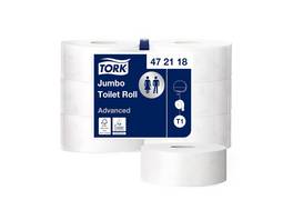 TORK WC-Papier Advanced Jumbo Maxi 2-lagig, 6 Rollen
